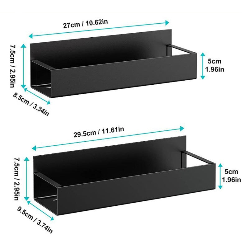 Carbon Steel Kitchen Storage Rack Options, spice rack, seasoning shelf and kitchen organizer