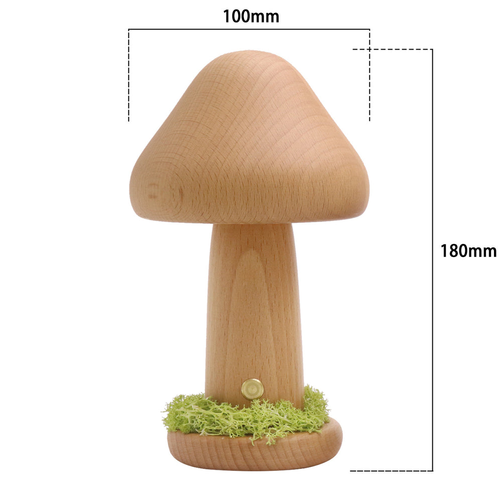 Mushroom USB-Charging Night Light, mushroom lamp, bedside night light and USB night light