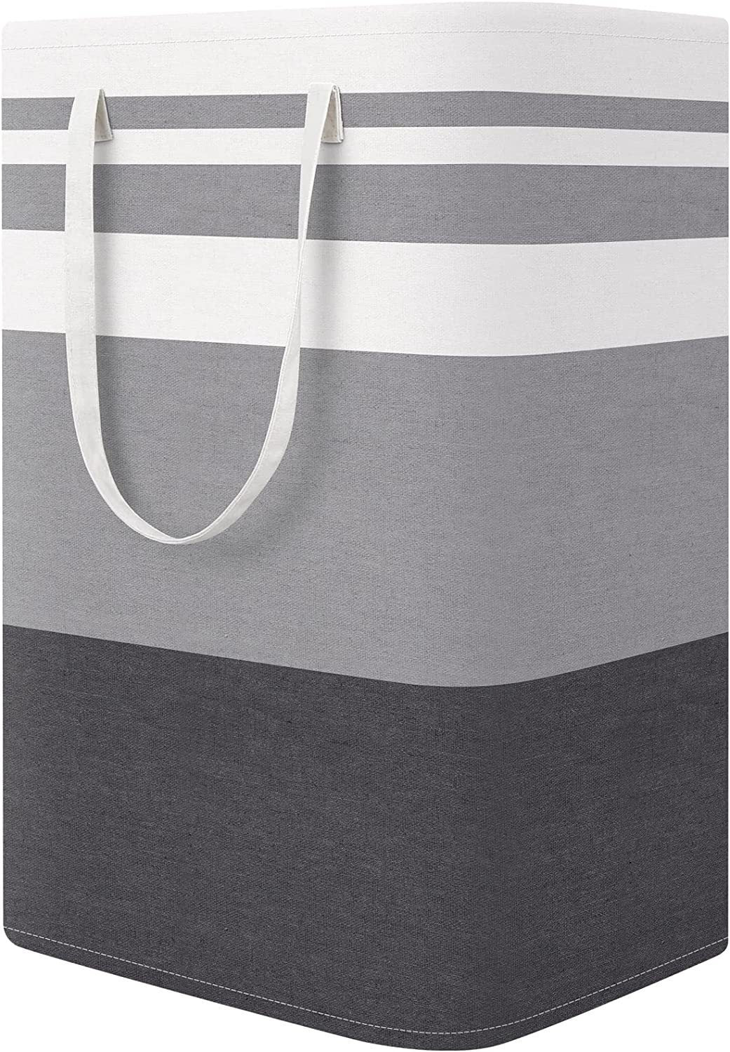 Foldable Fabric Laundry Basket in Stripes and Patterns, laundry hamper, clothes basket and storage basket
