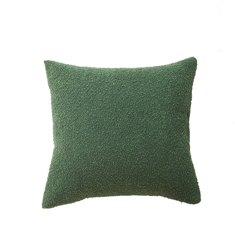 Solid-Color Chenille Pillow Cover, throw pillow cover, cushion cover and chenille pillowcase