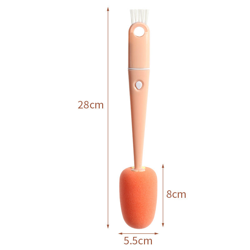 Four-in-One Cup Brush, bottle brush and cup cleaner