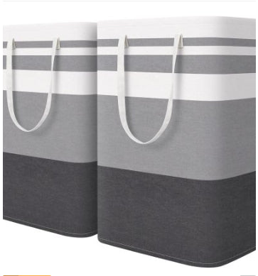 Foldable Fabric Laundry Basket in Stripes and Patterns, laundry hamper, clothes basket and storage basket