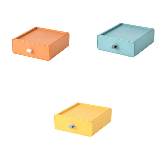 Stackable Desktop Storage Box Organizer, desk organizer, makeup organizer and drawer organizer