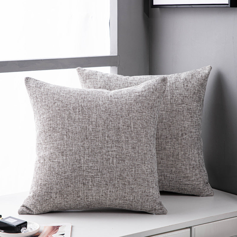 Solid-Color Sofa Cushion Cover 45 x 45cm, throw pillow cover, cushion case and sofa pillowcase