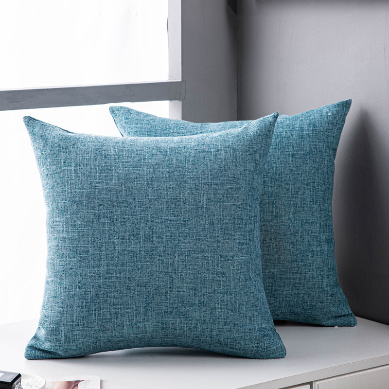 Solid-Color Sofa Cushion Cover 45 x 45cm, throw pillow cover, cushion case and sofa pillowcase