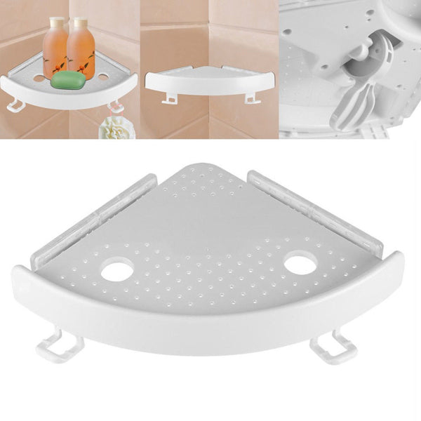 Bathroom Corner Shelf, shower organizer and suction shelf