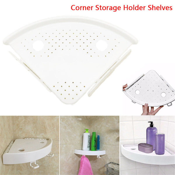 Bathroom Corner Shelf, shower organizer and suction shelf