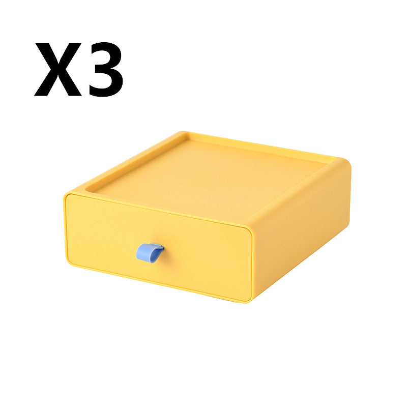 Stackable Desktop Storage Box Organizer, desk organizer, makeup organizer and drawer organizer