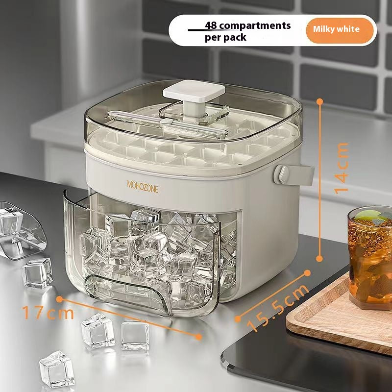 Press-Release Ice Cube Tray and Storage Options, ice tray and ice cube mold