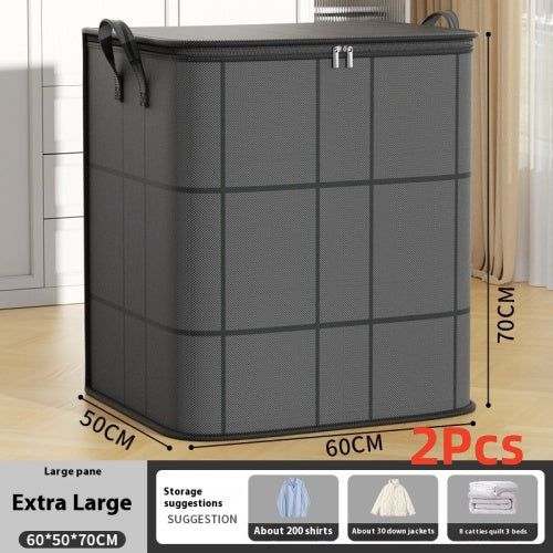 Zippered Clothes and Bedding Storage Bag, clothes storage bag, blanket bag and closet storage