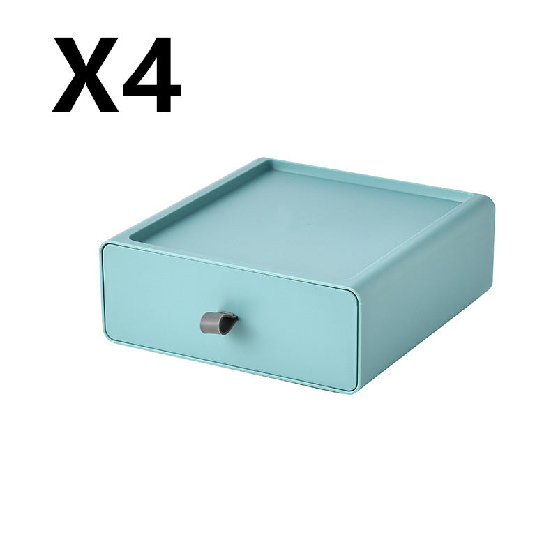 Stackable Desktop Storage Box Organizer, desk organizer, makeup organizer and drawer organizer