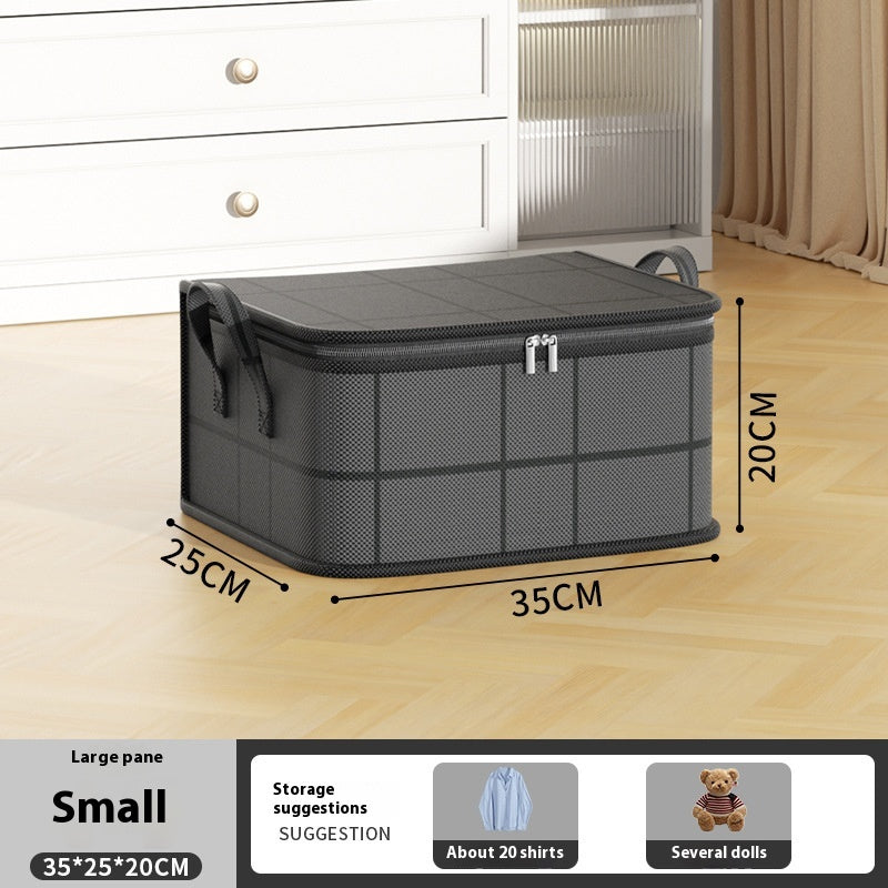 Zippered Clothes and Bedding Storage Bag, clothes storage bag, blanket bag and closet storage