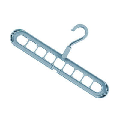 9-Hole Folding Clothes Hanger Organizer, hanger stacker, closet organizer and clothes hanger holder