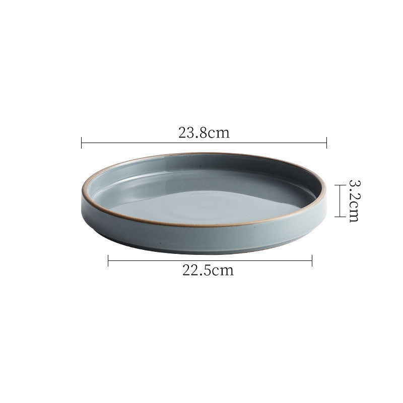 Solid-Color Ceramic Bowls and Plates, dinnerware, serving bowl and salad plate