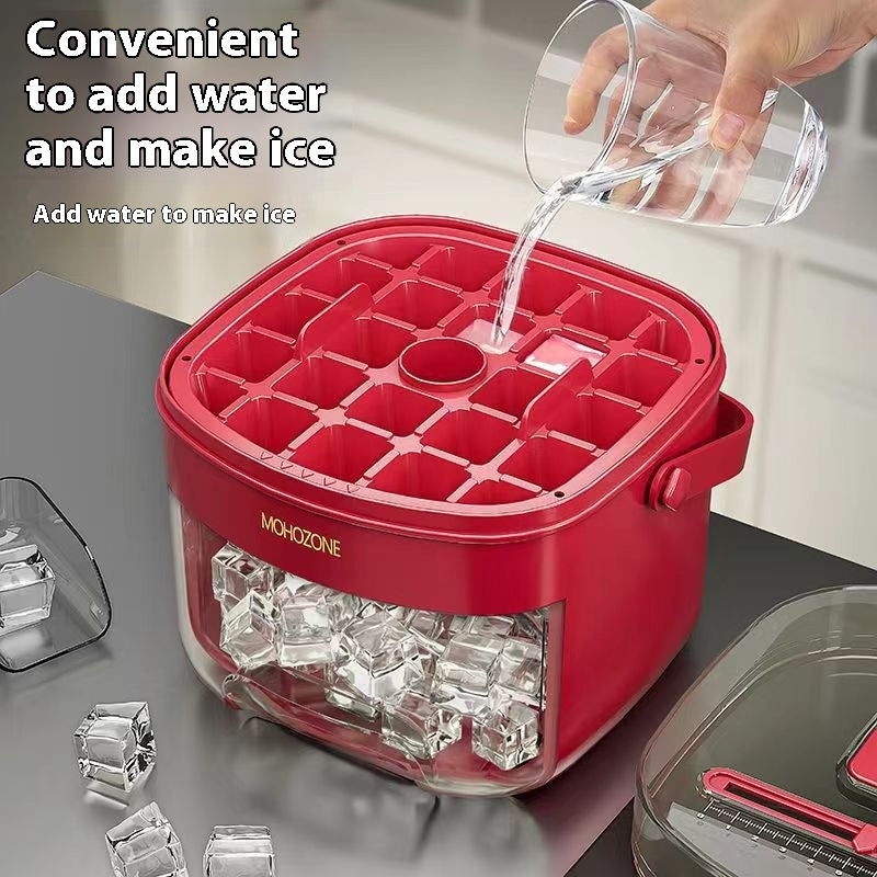 Press-Release Ice Cube Tray and Storage Options, ice tray and ice cube mold