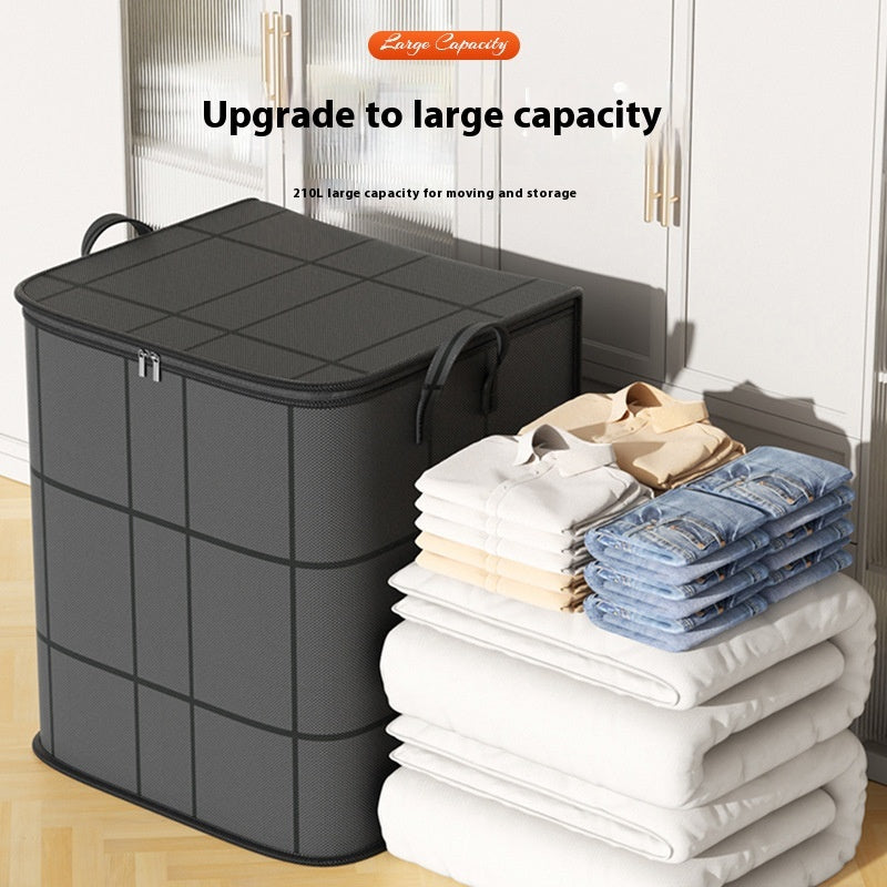 Zippered Clothes and Bedding Storage Bag, clothes storage bag, blanket bag and closet storage