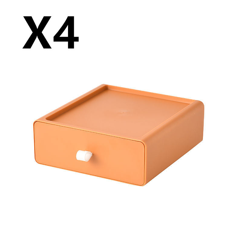 Stackable Desktop Storage Box Organizer, desk organizer, makeup organizer and drawer organizer