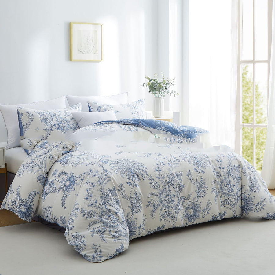 Geometric Duvet Cover and Pillowcases — 3-Piece Set, bedding set, duvet cover set and comforter set