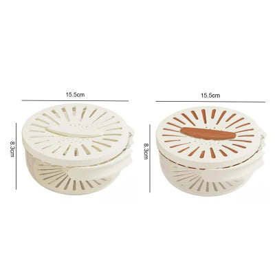 Fruit and Vegetable Drain Basket with Lid, colander, fruit basket and produce strainer