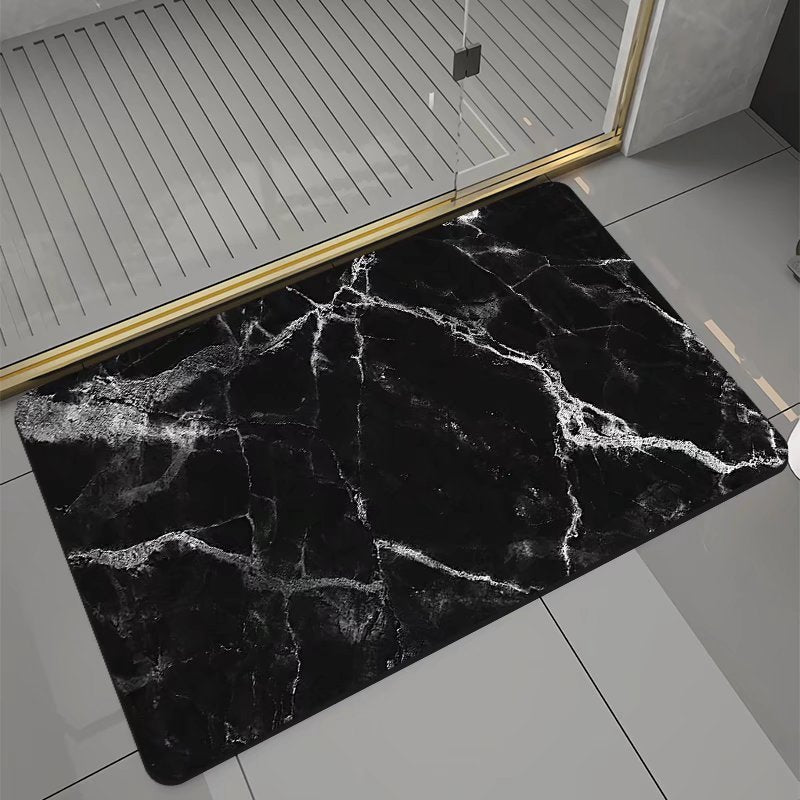Geometric Bathroom Floor Mat, bath mat and bathroom rug