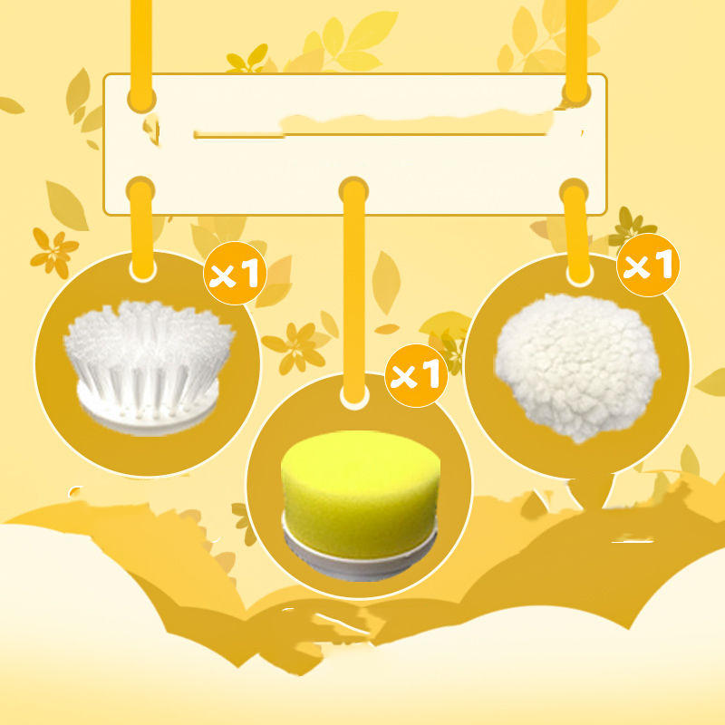 Electric Kitchen Cleaning Brush and Head Options, electric scrubber and kitchen brush