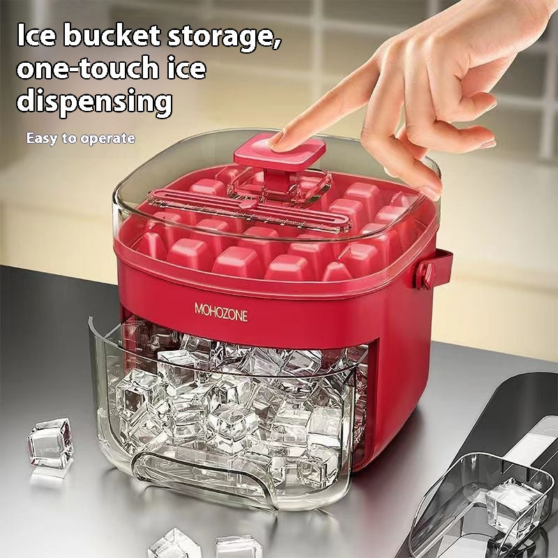 Press-Release Ice Cube Tray and Storage Options, ice tray and ice cube mold