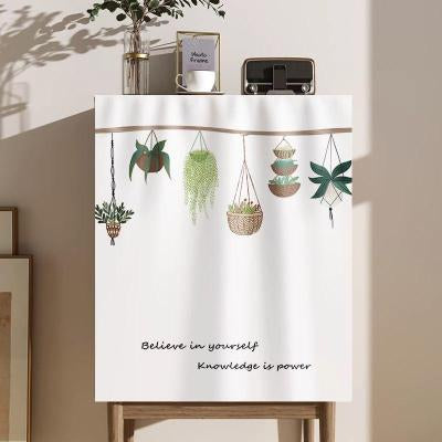 No-Drill Cabinet Cover Curtain, cabinet curtain, sink curtain and dust cover