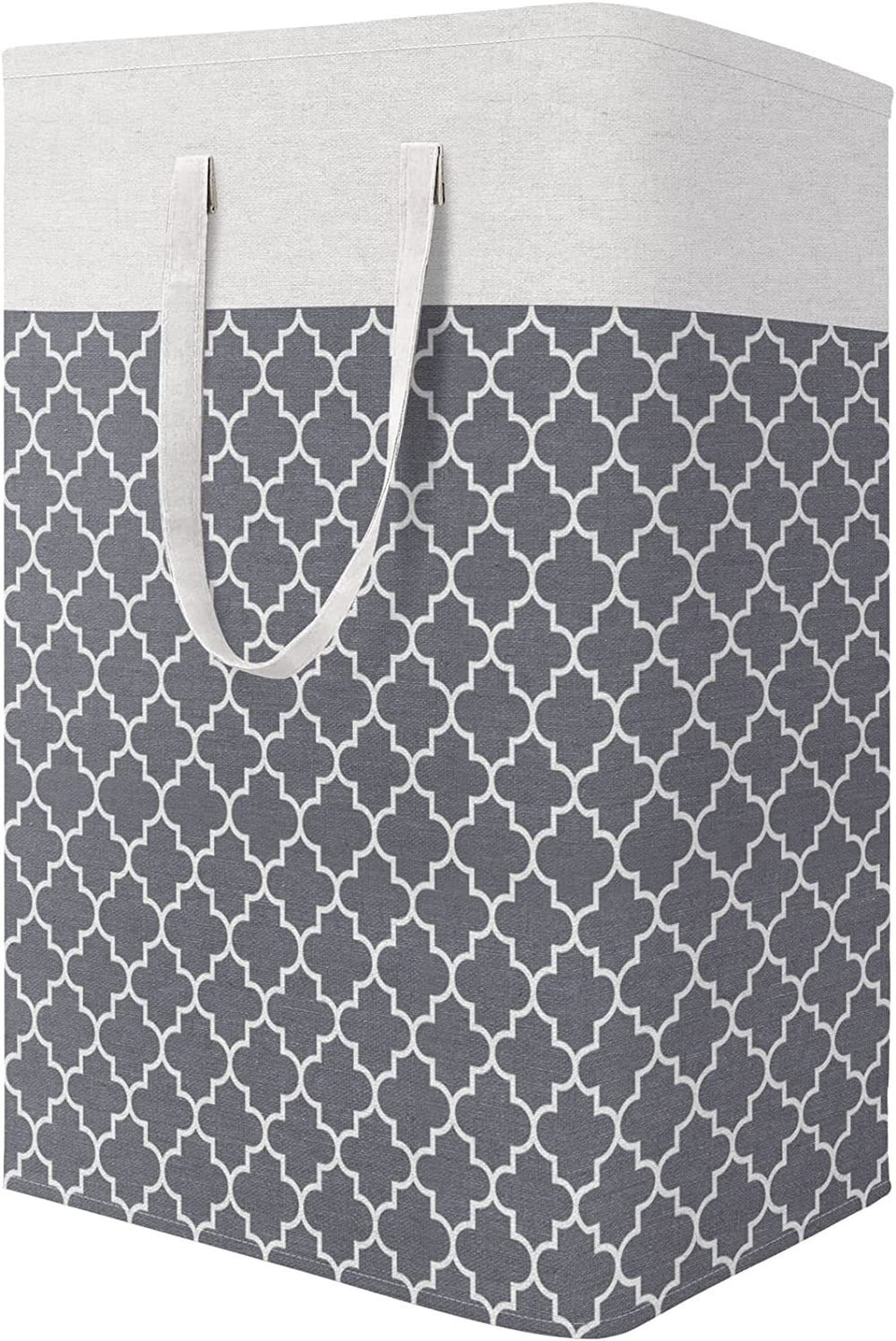 Foldable Fabric Laundry Basket in Stripes and Patterns, laundry hamper, clothes basket and storage basket