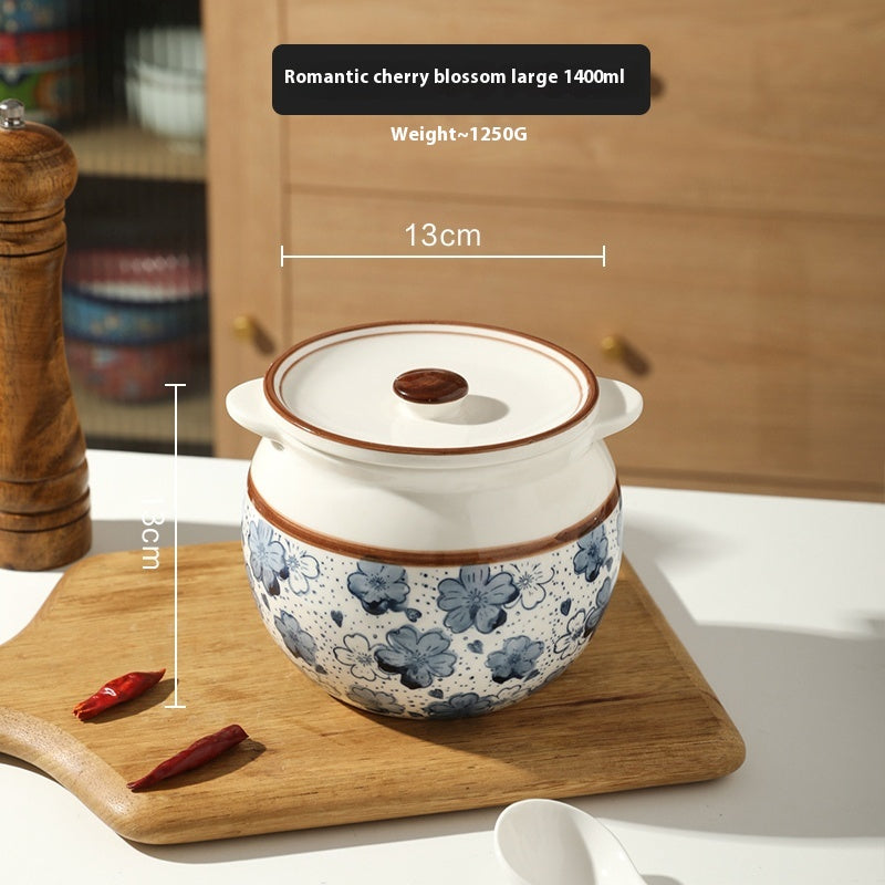 Ceramic Kitchen Seasoning Jar with Lid, spice jar, canister and condiment jar