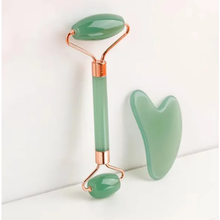 Gua Sha Board, facial massage stone and skin care tool