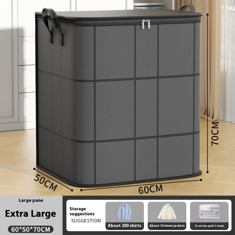 Zippered Clothes and Bedding Storage Bag, clothes storage bag, blanket bag and closet storage
