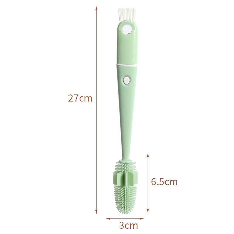 Four-in-One Cup Brush, bottle brush and cup cleaner