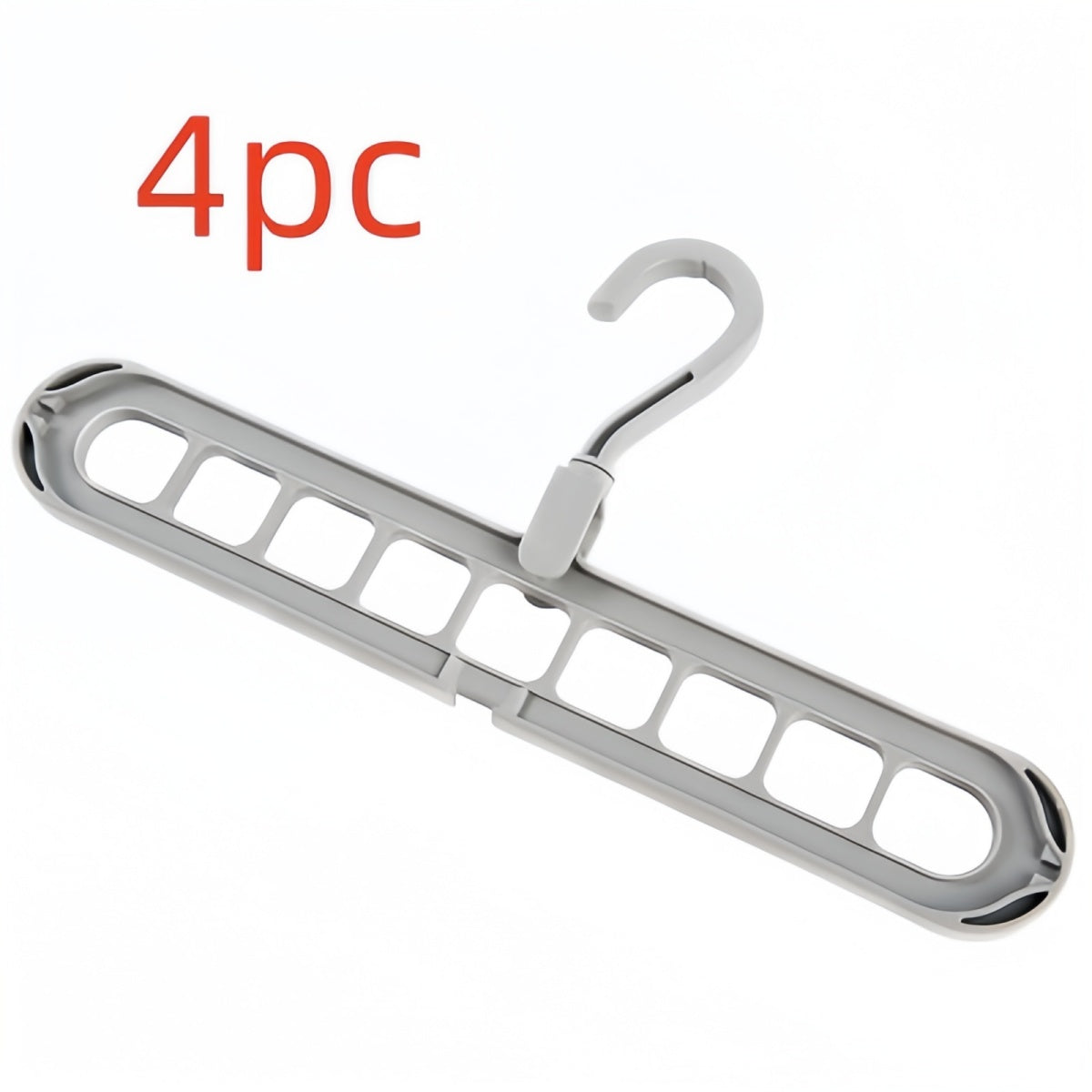 9-Hole Folding Clothes Hanger Organizer, hanger stacker, closet organizer and clothes hanger holder