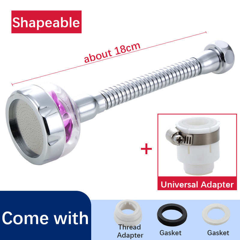 Faucet Splash Extender, sink extender and splash guard