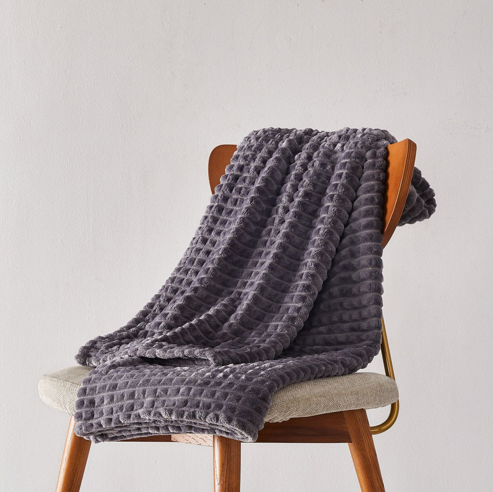Solid-Color Polyester Sofa and Bed Blanket, throw blanket and sofa blanket