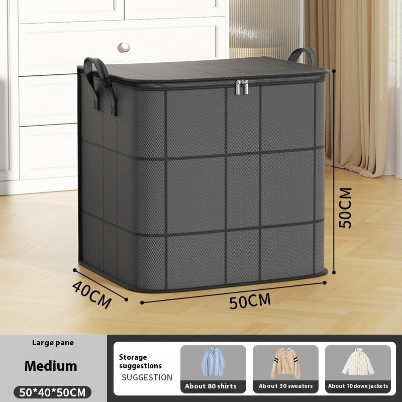 Zippered Clothes and Bedding Storage Bag, clothes storage bag, blanket bag and closet storage