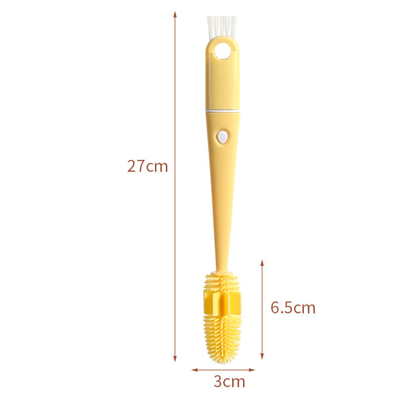 Four-in-One Cup Brush, bottle brush and cup cleaner