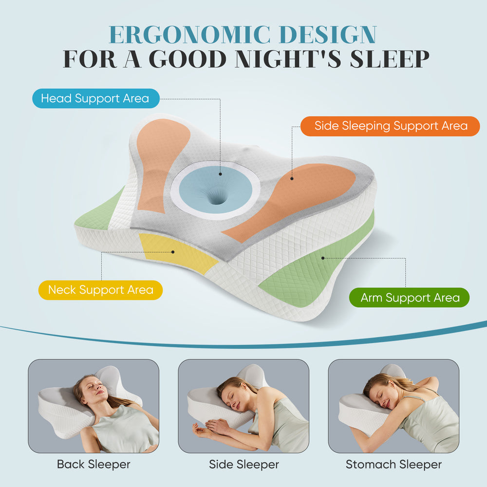 Foam Neck Pillow, cervical pillow and neck support