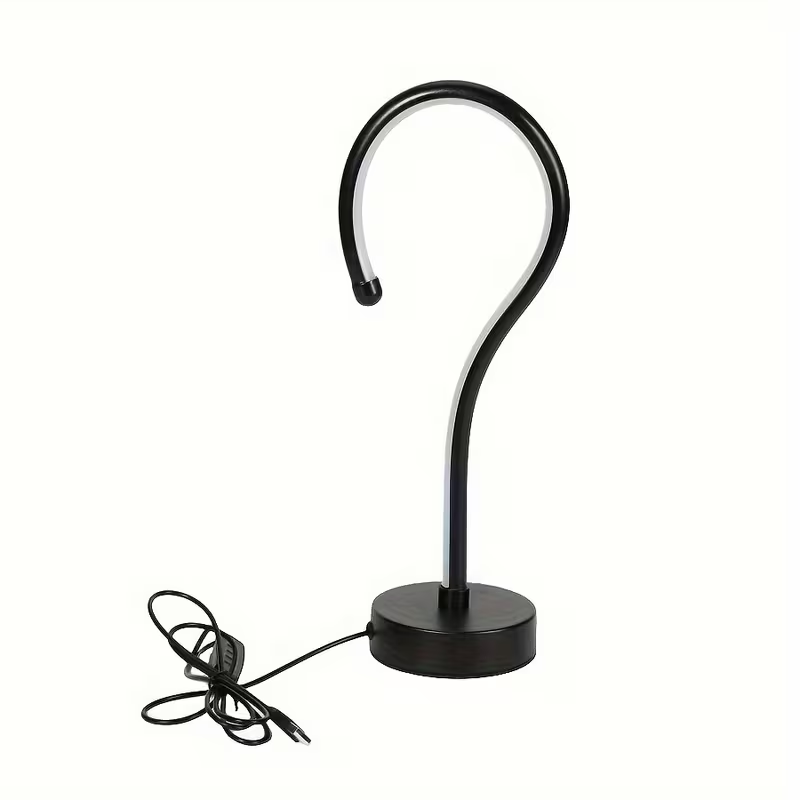 Question Mark Desk Lamp, USB table lamp and bedside lamp
