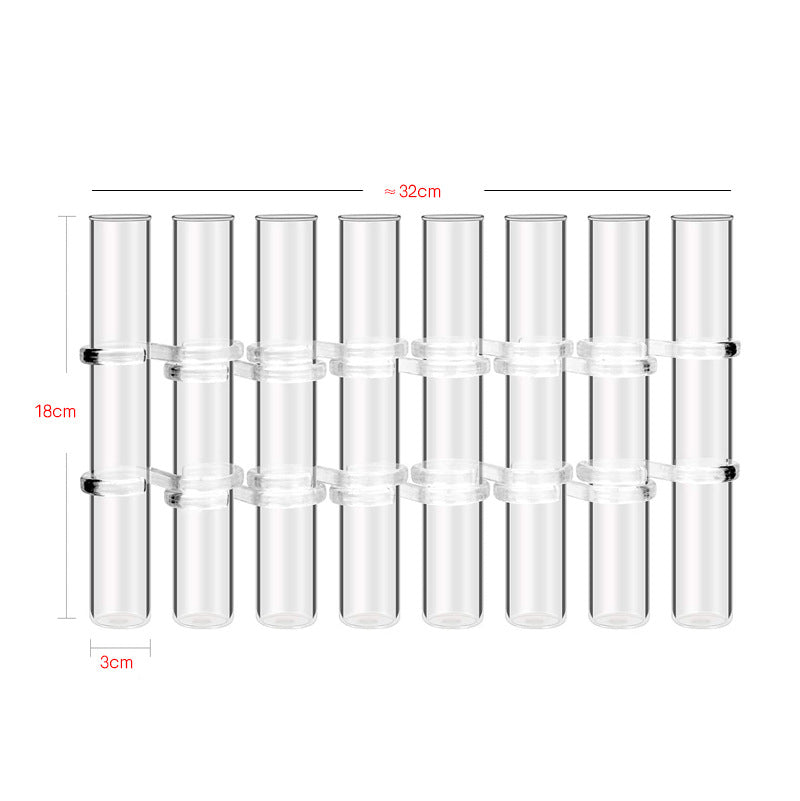 Hinged Glass Test-Tube Flower Vase, bud vase and test tube vase