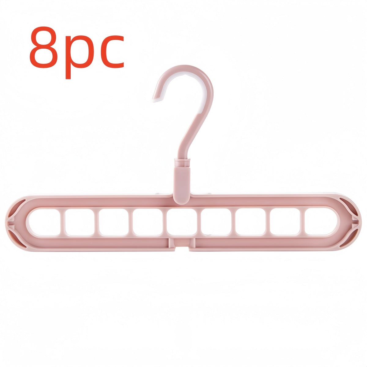9-Hole Folding Clothes Hanger Organizer, hanger stacker, closet organizer and clothes hanger holder