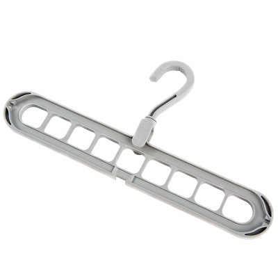 9-Hole Folding Clothes Hanger Organizer, hanger stacker, closet organizer and clothes hanger holder