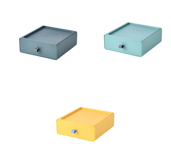 Stackable Desktop Storage Box Organizer, desk organizer, makeup organizer and drawer organizer