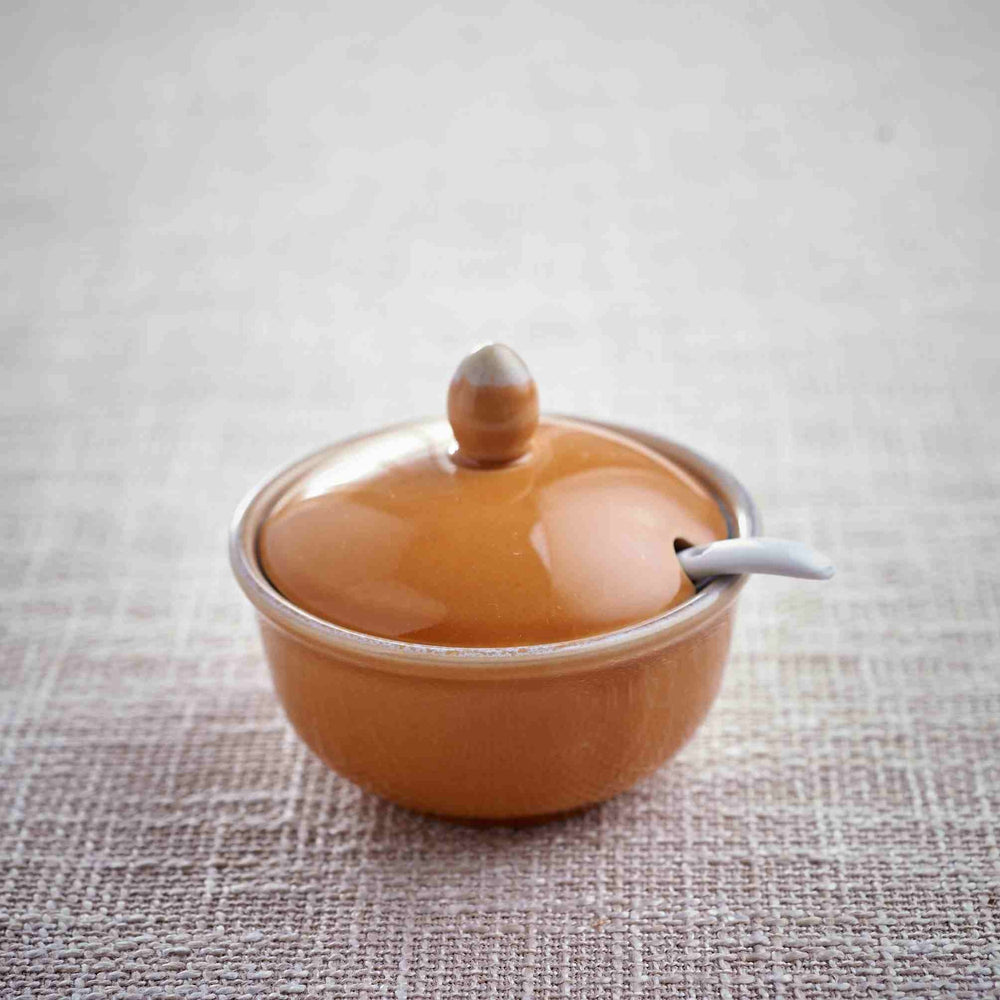 Decorative Ceramic Seasoning Jar with Lid, spice jar, seasoning canister and kitchen jar