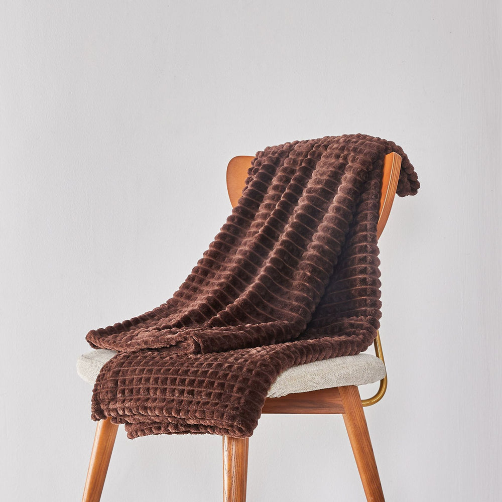 Solid-Color Polyester Sofa and Bed Blanket, throw blanket and sofa blanket