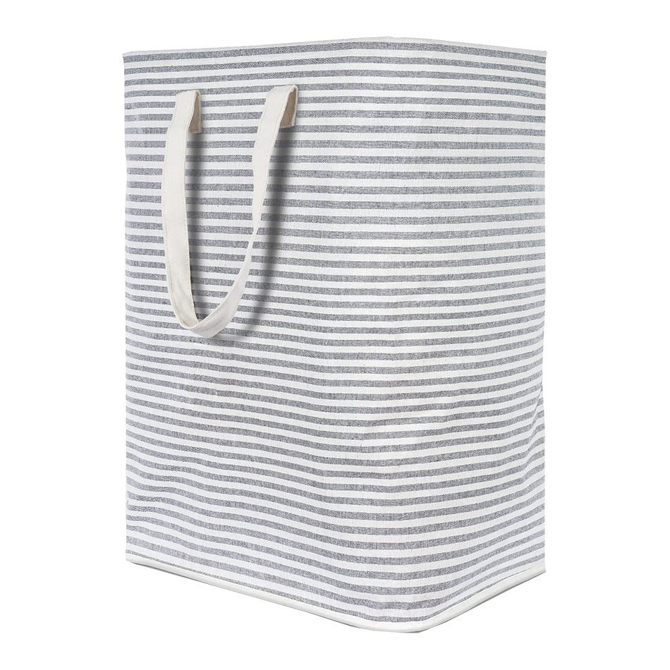 Foldable Fabric Laundry Basket in Stripes and Patterns, laundry hamper, clothes basket and storage basket
