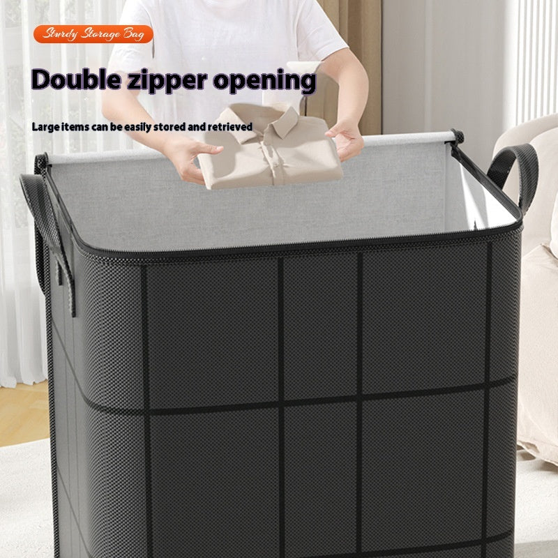 Zippered Clothes and Bedding Storage Bag, clothes storage bag, blanket bag and closet storage