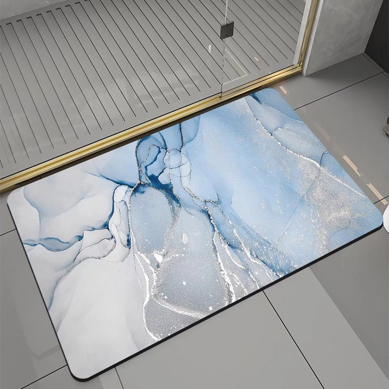 Geometric Bathroom Floor Mat, bath mat and bathroom rug