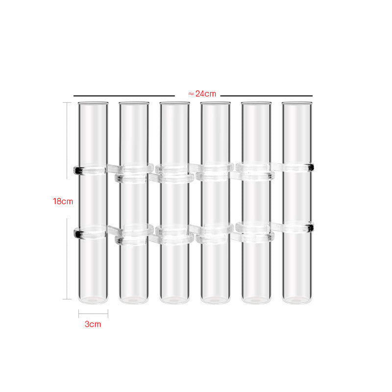 Hinged Glass Test-Tube Flower Vase, bud vase and test tube vase