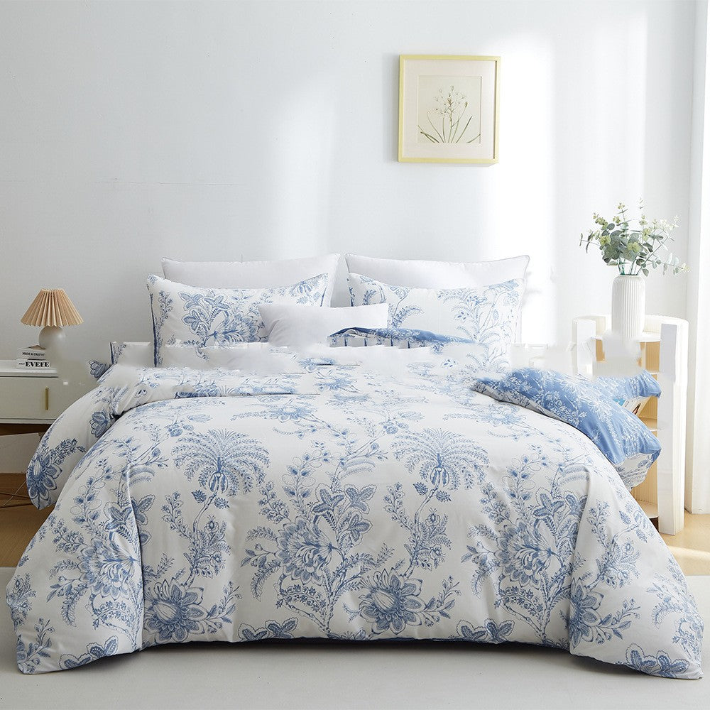 Geometric Duvet Cover and Pillowcases — 3-Piece Set, bedding set, duvet cover set and comforter set